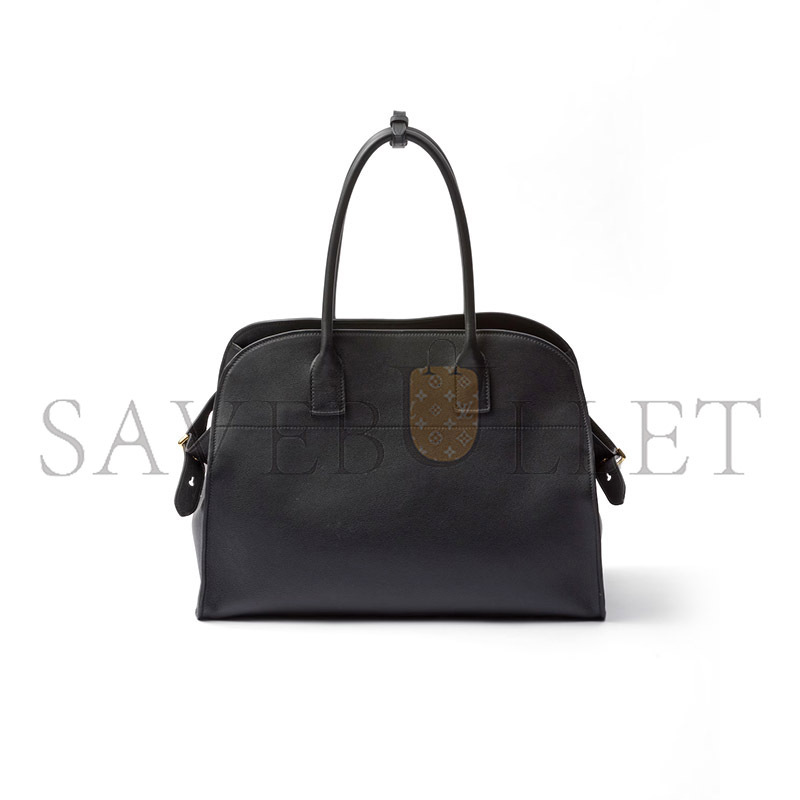 PRADA LARGE LEATHER TOTE BAG WITH BUCKLES 1BG508 (40*29*20cm)